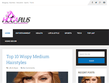 Tablet Screenshot of hogaplus.com
